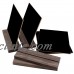 4 Pcs Double-sided Writing Board with a Solid Base for Hotel Home Bar Decoration 191599835514  173462193857
